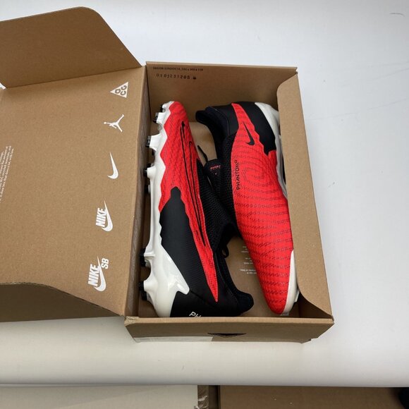 Nike Phantom Gx Academy Df Fg/Mg Bright Crimson Red-Black Sz 12.5 US DD9472-600 - Picture 7 of 8